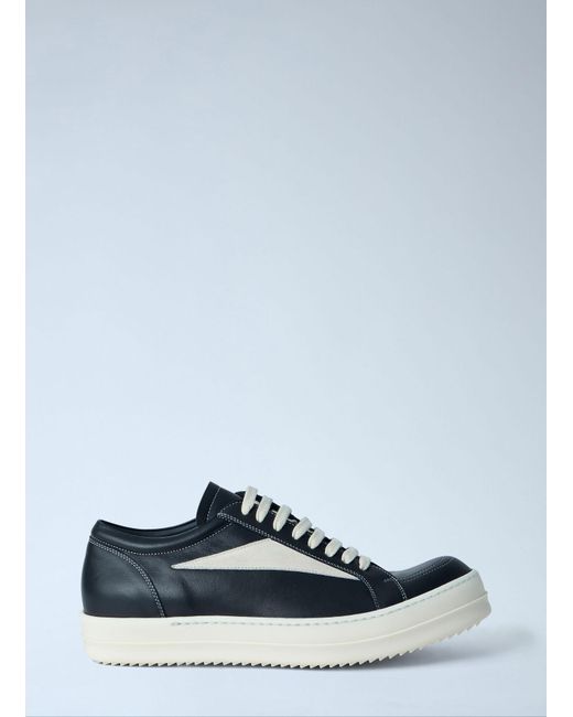 Rick Owens Blue Vintage Sneakers for men