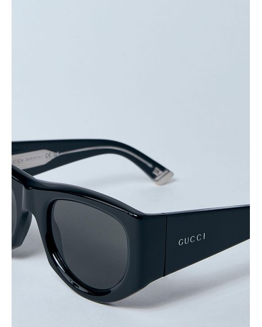 Gucci Multicolor Rectangular Frame Sunglasses