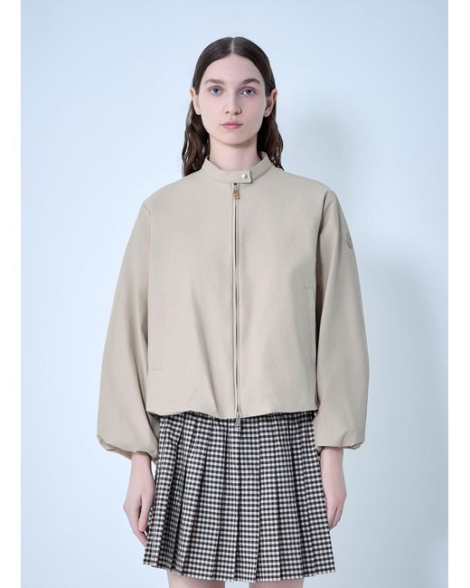 Moncler Gray Gruissan Bomber Jacket
