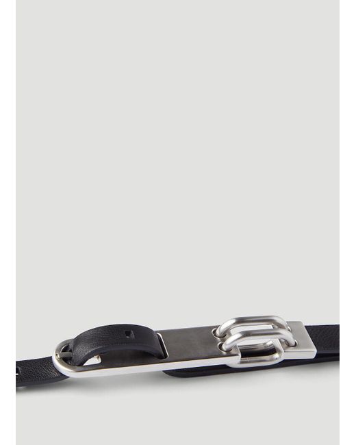 Rick Owens Men's' Tongue Belt in Black | LN-CC®