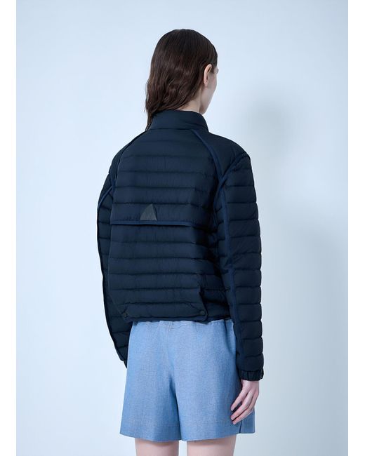 Moncler Blue Madulain Down Jacket