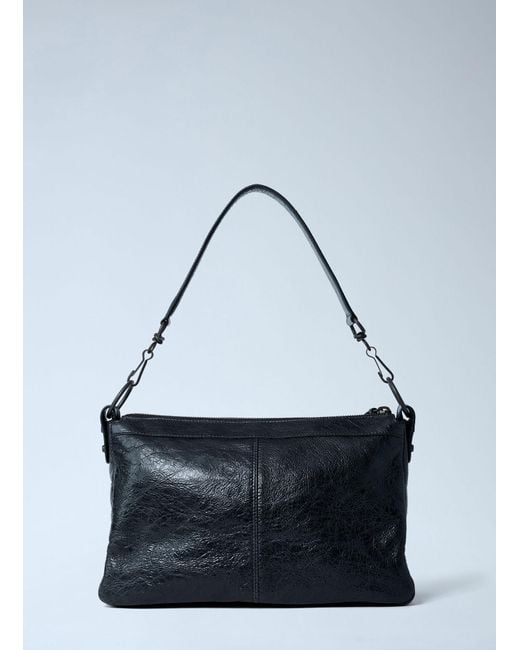 Balenciaga Blue Small Le City Motorcycle Shoulder Bag for men