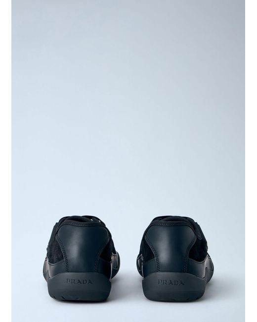 Prada Blue Speedrock Sneakers for men