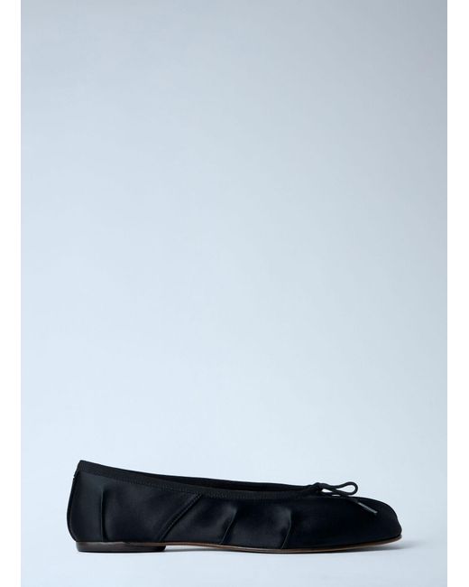 Maison Margiela Black Tabi Ballerina Shoes