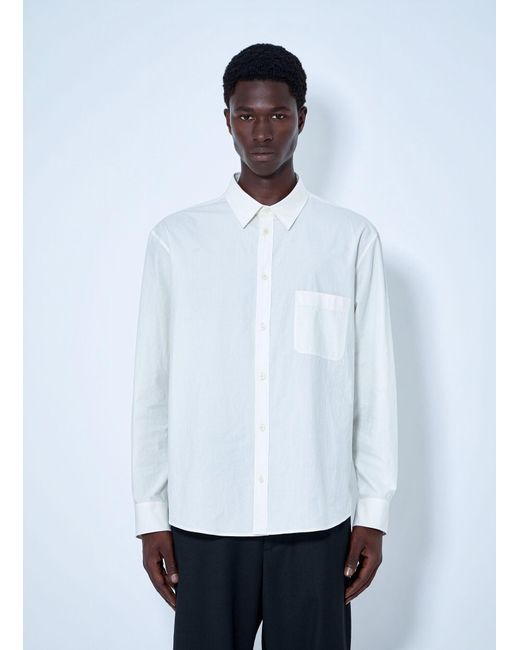 The Row White Perlo Shirt for men