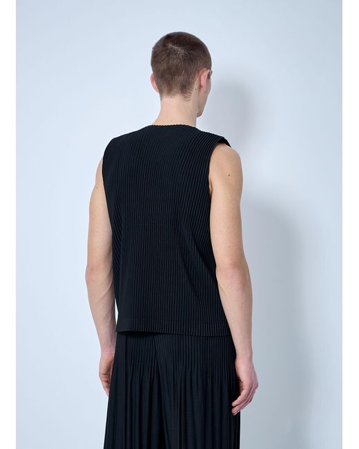 Homme Plissé Issey Miyake Blue Tailored Pleats 1 Top for men