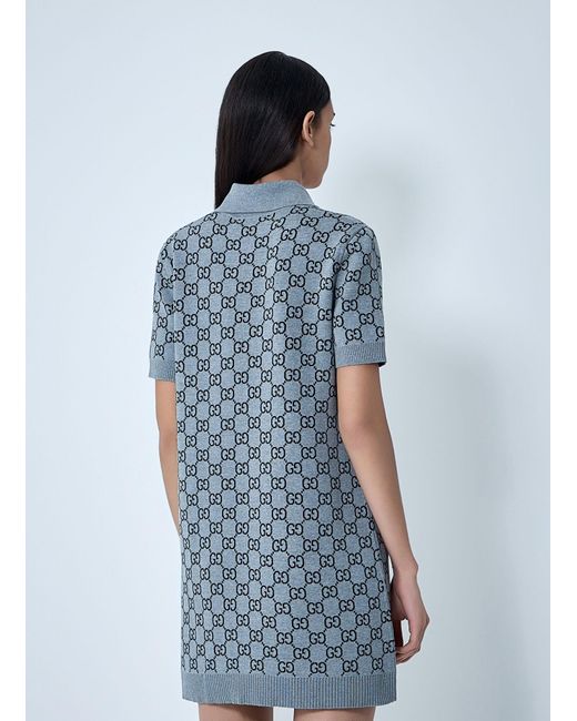Gucci Blue Polo Mini Dress