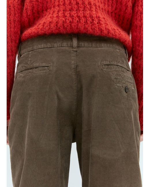 The Row Red Rosco Corduroy Pants for men