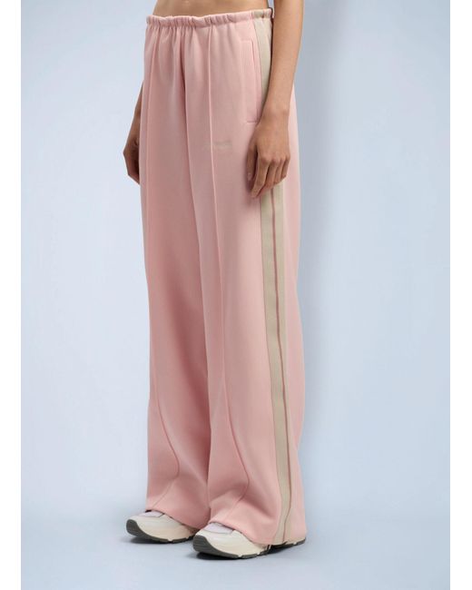 Palm Angels Pink Classic Logo Tonal Track Pants