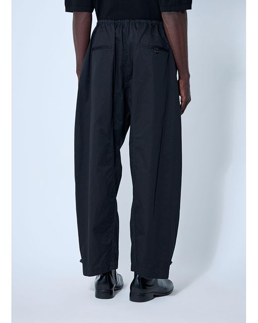 Lemaire Blue Twisted Pants for men