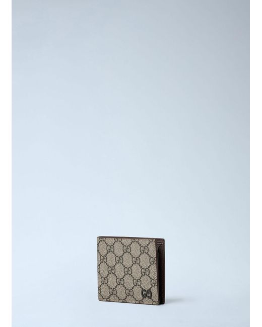 Gucci Blue Gg Bi-Fold Wallet for men