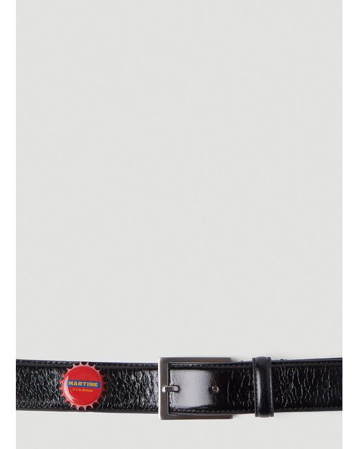 martine rose bottle cap belt