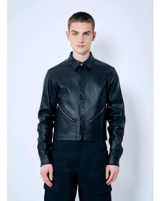 Rick Owens Blue Tour Alice Jacket for men