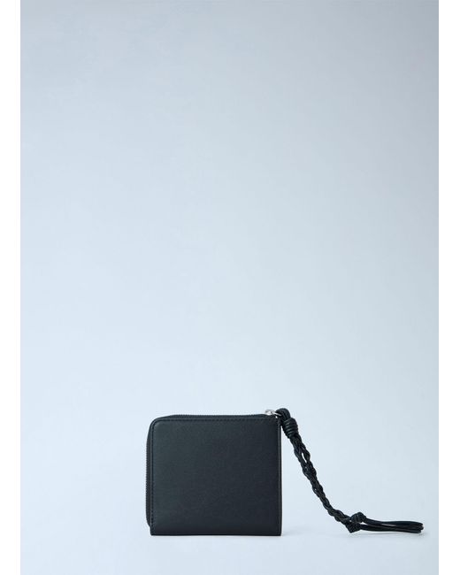 Jil Sander Blue Tangle Wallet for men