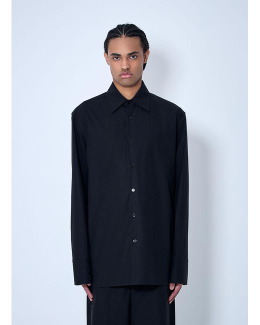 Gucci Blue Classic Poplin Shirt for men