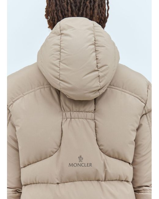 Moncler Natural Peller Short Down Jacket for men