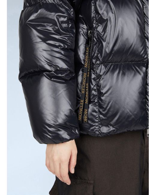 Moncler Gray Parana Short Down Jacket