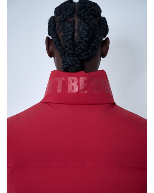Moncler x A$AP ROCKY Red Moncler X A$ap Rocky Matte Sparky Vest for men