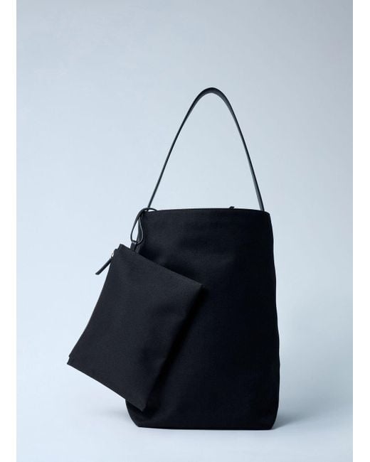 The Row Blue Large N/S Park Tote Bag for men