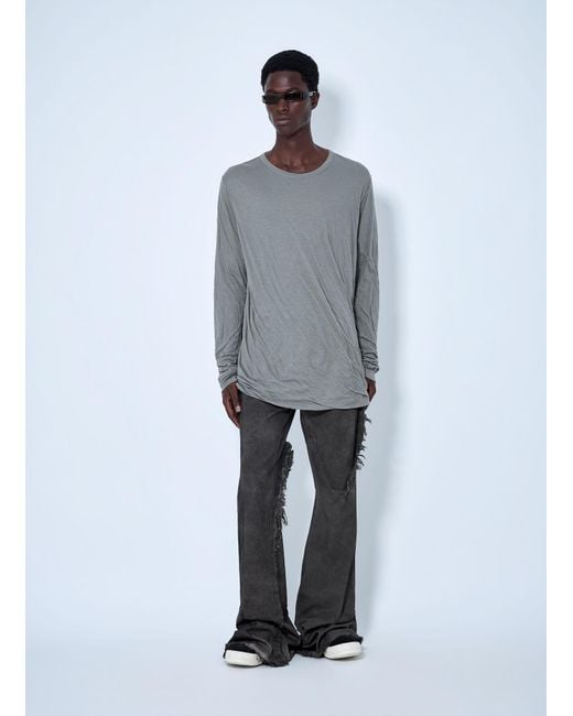 Rick Owens Gray Bolan Bootcut Jeans for men