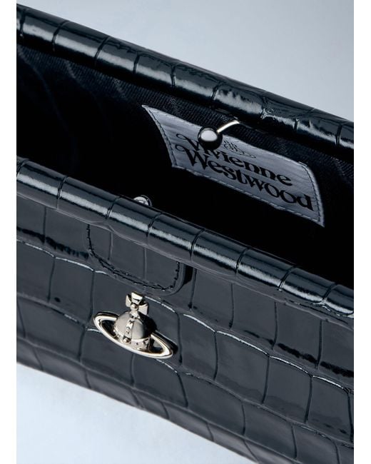 Vivienne Westwood Gray Jane Frame Purse