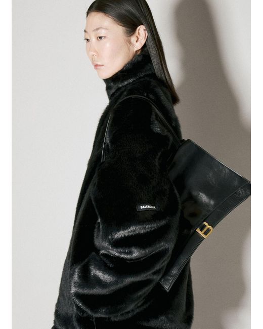 Balenciaga Black Crush Large Chain Shoulder Bag