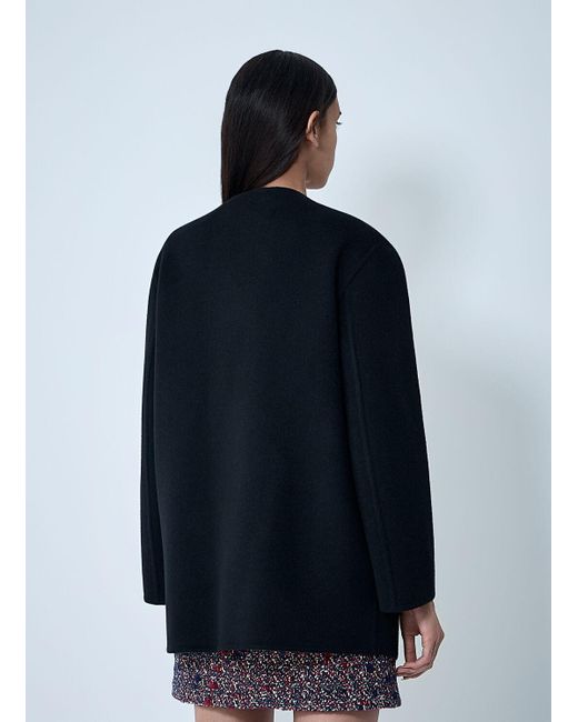 Gucci Blue Wool Coat