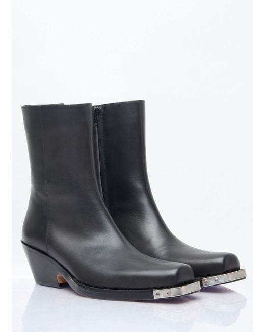 Sportmax Black Cowboy Boots