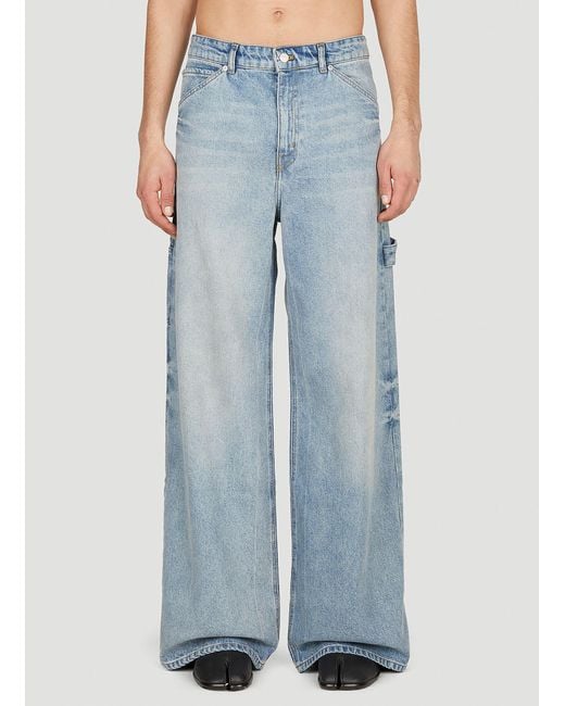 パンツ courreges Dirty Blue Baggy Jeans Courreges Dirty Blue Baggy Jeans for Men | Lyst