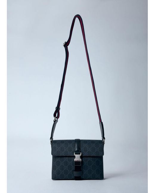 Gucci Blue Mini Crossbody Gg Bag for men