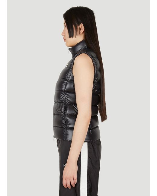 Moncler Black Ghany Sleeveless Jacket