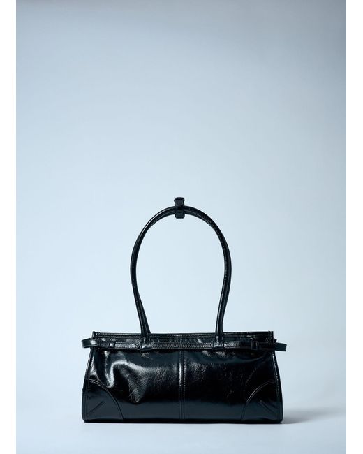 Prada Blue Medium Leather Handbag