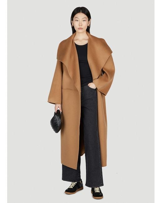 Totême  Natural Shawl Coat
