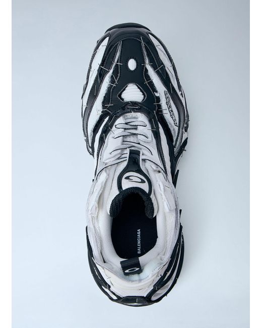 Balenciaga White Soleless Sneakers for men
