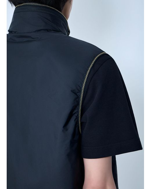Moncler Blue Ansiei Vest for men