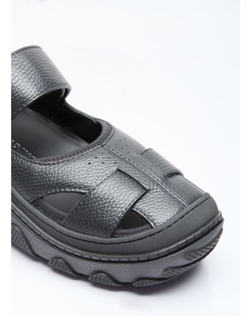 Kiko Kostadinov Gray Hybrid Sandals for men