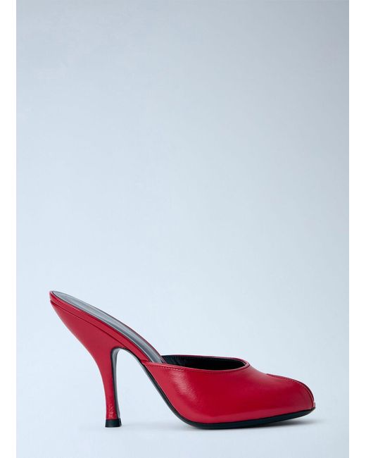 Jude Red Date Mules