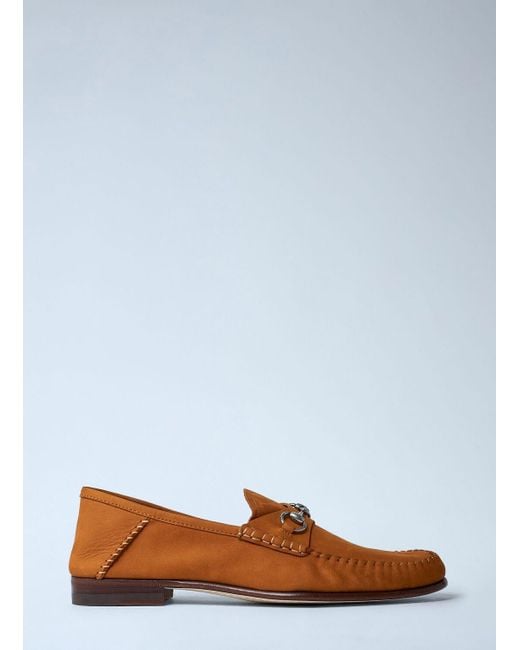 Gucci White Gigi Loafers