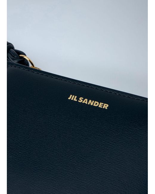 Jil Sander Black Tangle Mini Wallet
