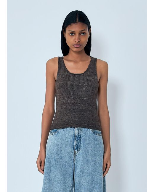Our Legacy Blue Solo Tank Top
