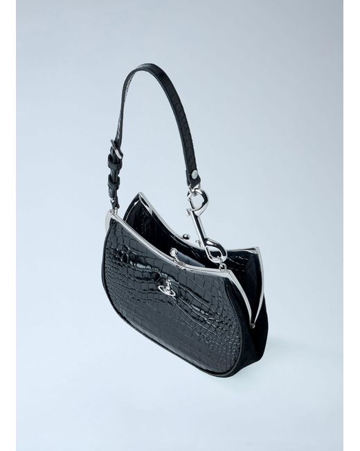 Vivienne Westwood Blue Charm Frame Shoulder Bag