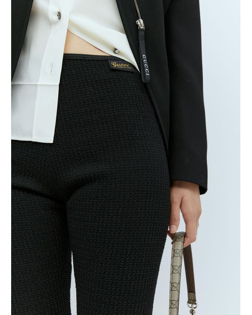 Gucci Black Knitted Shorts