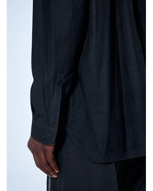 Rick Owens Blue Lido Larry Shirt for men
