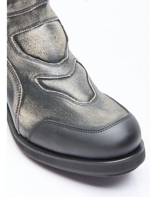 GmbH Gray Baris Moto Ankle Boot for men