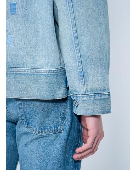 Levi's Blue Mij Utility Trucker Jacket for men