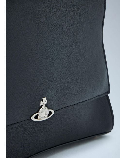 Vivienne Westwood Blue Bianca Small Shoulder Bag