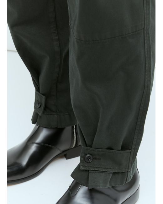 Lemaire Military Cargo Pants in Green for Men Lyst