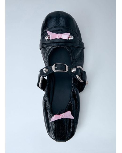 Balenciaga White City Ballerinas Flats