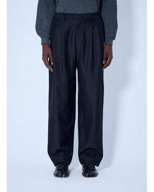 Ssstein Blue Wide Easy Pants for men