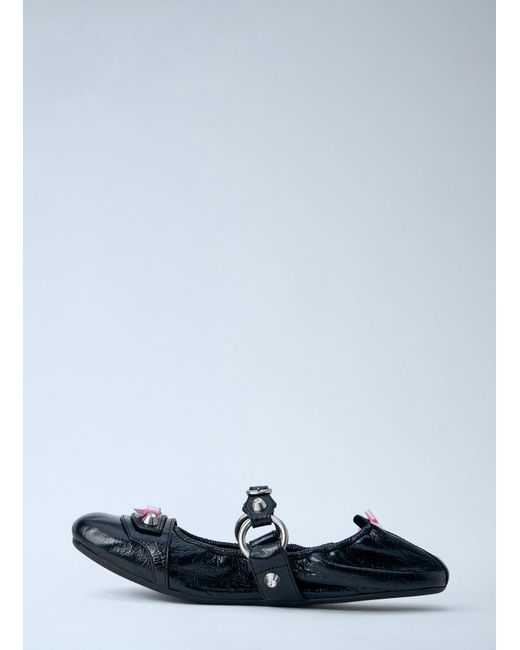 Balenciaga White City Ballerinas Flats